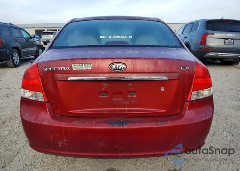 2009 Kia Spectra Ex из США, поврежденный, VIN KNAFE221295587599